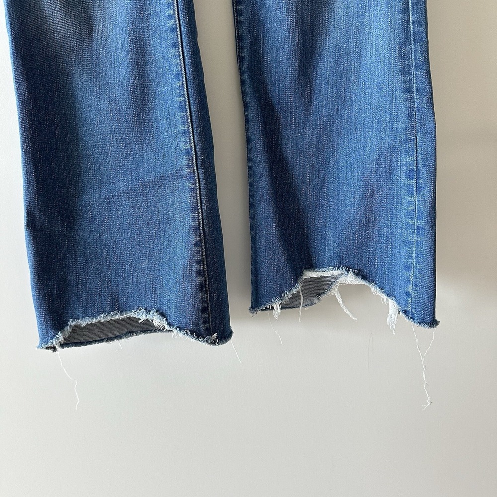 Madewell Bronson Wash Cali Demi Boot Button Front Jeans Women's Size 26 - Picture 4 of 10